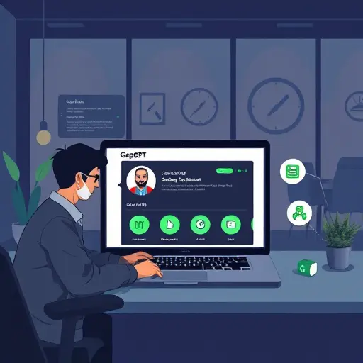 (ChatGPT, Claude, Gemini), dark-