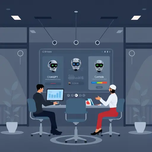 clean illustration of three AI models (ChatGPT, Claude, Gemini)