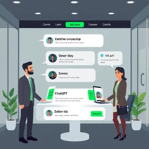 (ChatGPT, Claude, Gemini), dark theme, green accents, text-free