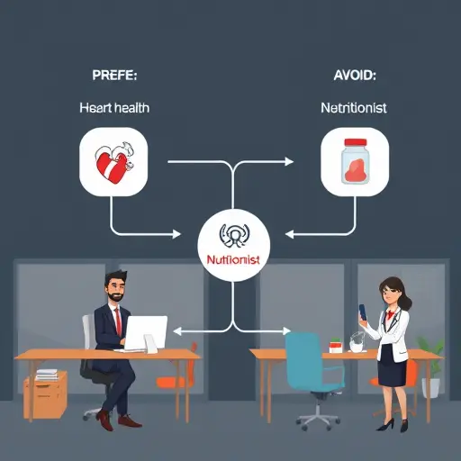 cartoon style decision-