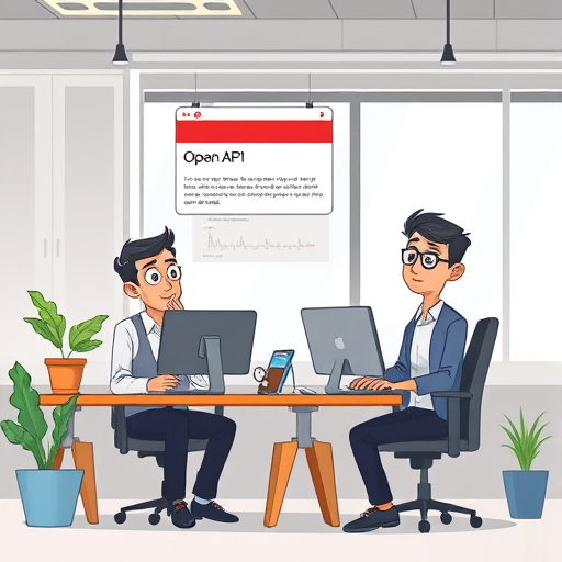 cartoon style illustration: