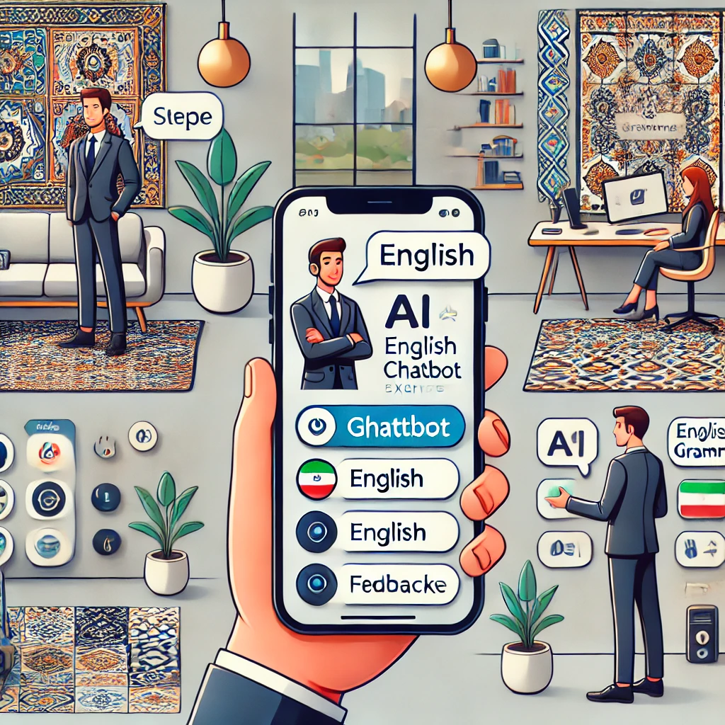 step-by-step animated guide showing user interacting with phone and ChatGPT/