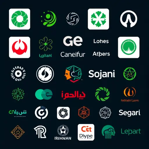 Animated showcase of diverse logo styles ()
