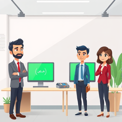 cartoon animation showing step-by-