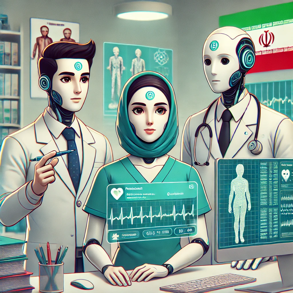 animated collaboration of three AI avatars—ChatGPT, Claude, Gemini—