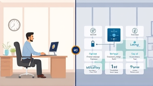 two AI platforms side-by-side, Gemini Pro vs ChatGPT Plus and GO, with symbolic icons showing features and price differences, animated style, text-free