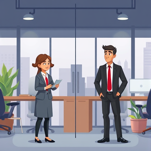 side-by-side comparison illustration, mini banana AI assistant vs large AI platforms, animated cartoon style, showcase speed and simplicity on one side and complex features on the other, text-free