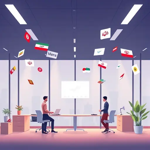 abstract brand identity illustration with AI-