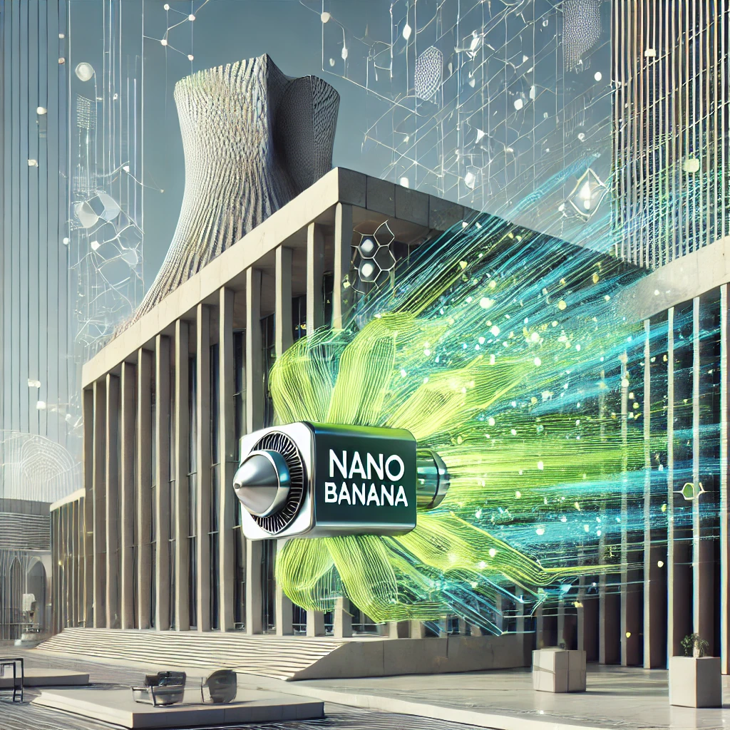 animated illustration of an AI engine labeled