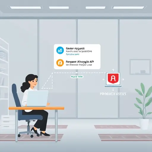 API request flow illustration, User sends request to GapGPT server, built-