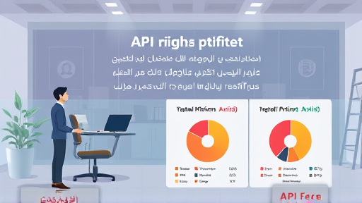 animated infographic showing token-