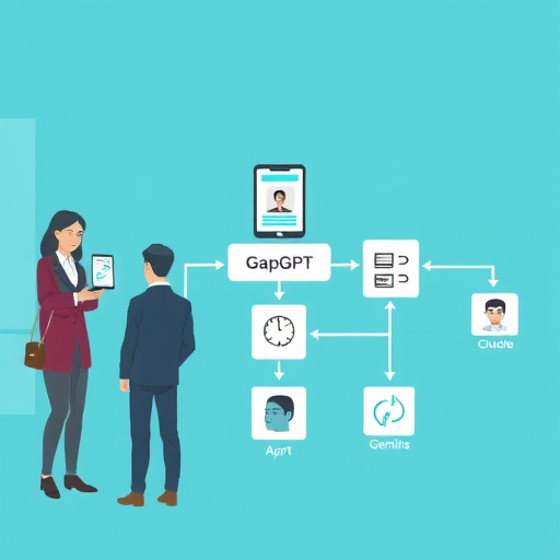 animated flowchart-
