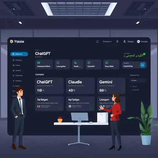 (ChatGPT, Claude, Gemini)