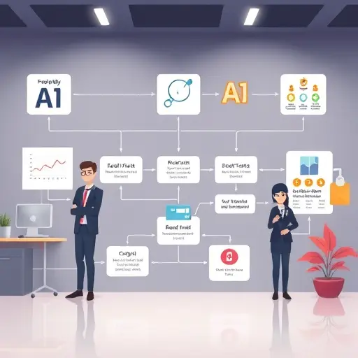 animated flow diagram of AI blood test analysis pipeline: OCR, unit normalization, rules +