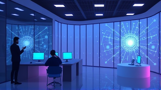 modern animated illustration of next-generation artificial intelligence model GPT-5
