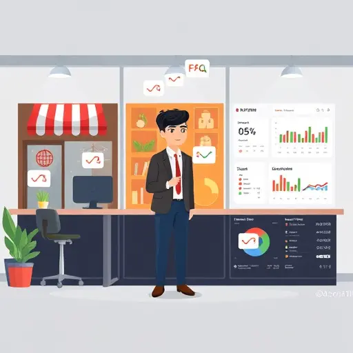 three-column animated illustration showing e-