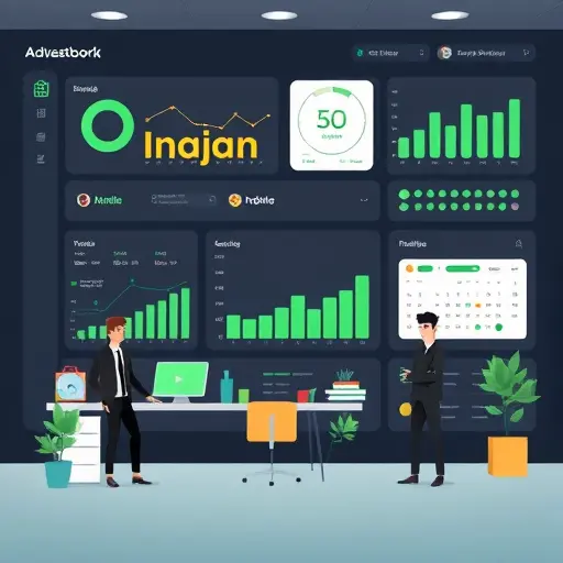 abstract dashboard illustration of AI-based prioritization: