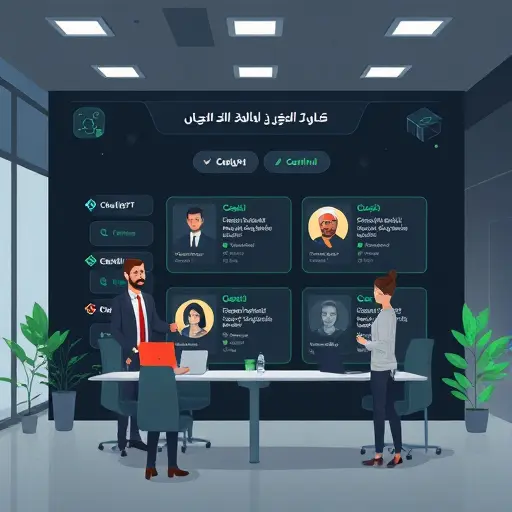 (no actual text), dark UI with green accents, showcasing model selection (ChatGPT, Claude, Gemini), text-free