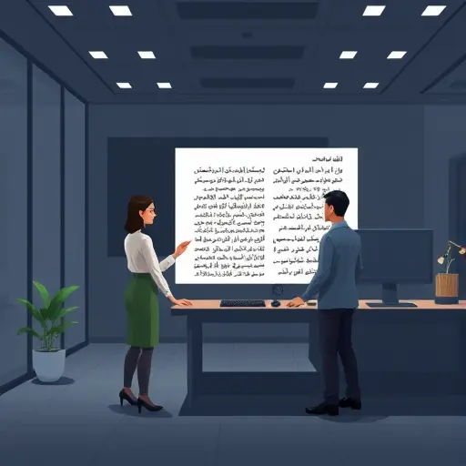 clean animated illustration of image preprocessing for OCR: