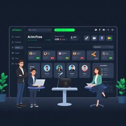 (ChatGPT, Claude, Gemini), dark theme, green accent, text-free