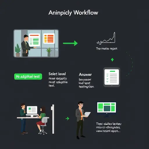 step-by-; dark theme, green accents, text-free