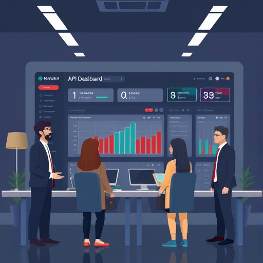 cartoon API dashboard interface showing rate limit/