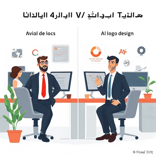 infographic cartoon comparing old-