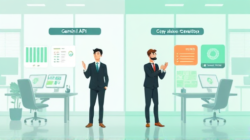 animated side-by-side feature comparison chart for Gemini API vs GPT-4