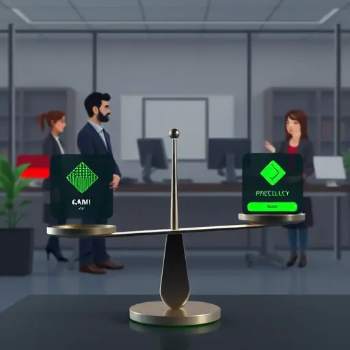 animated balance scale comparing AI API costs (tokens, input/output)(#94d3a2)