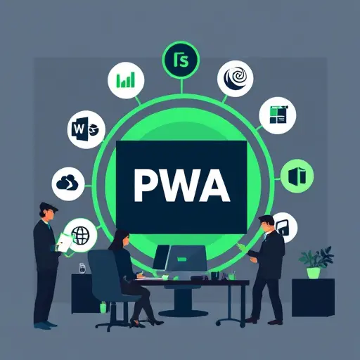 clean dark-themed illustration of desktop OS icons (Windows, macOS, Linux)