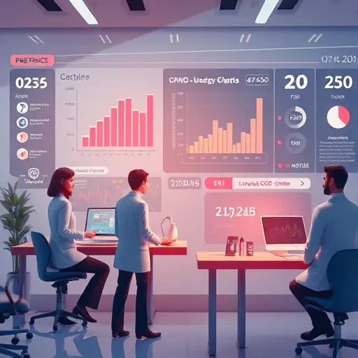 abstract neural network analyzing medical charts and lab values, icons for CBC, glucose, lipids, elegant infographic style, cinematic lighting, text-free, professional