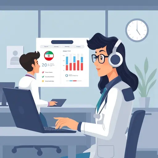 illustration of an AI assistant analyzing a blood test report, icons for CBC, glucose, lipid panel, ferritin, clean animated style, dark theme matching #171717