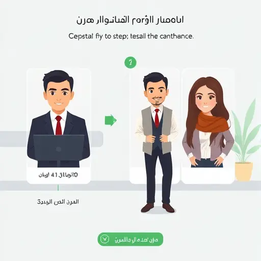 minimalist cartoon illustration of step-by-