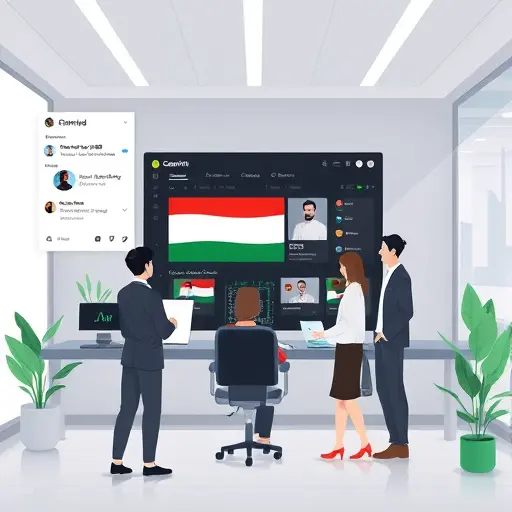 clean illustration of Google AI image generation workflow, showing an abstract Gemini chat interface feeding prompts into an ImageFX-