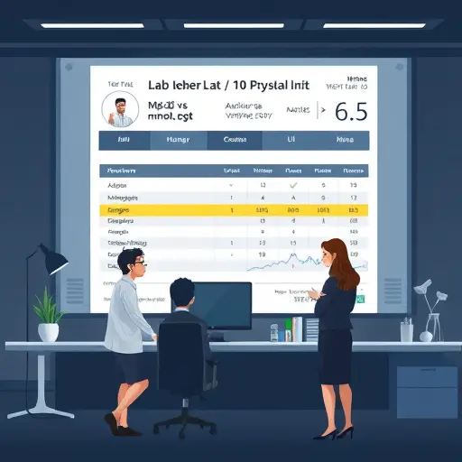 clean illustration of a medical lab report with highlighted units mg/dL vs mmol/L and reference ranges, AI interface verifying units, dark theme UI matching #171717 and #94d3a2