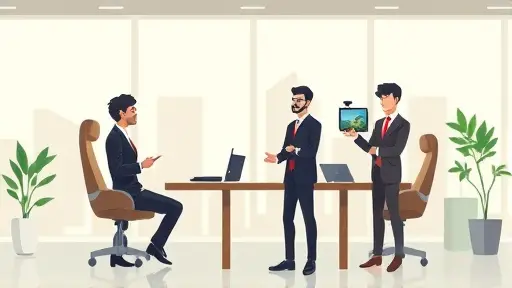 cartoon-style icons representing image editing features like color correction, background removal, enhancement by AI, minimalist style, green accent, no text
