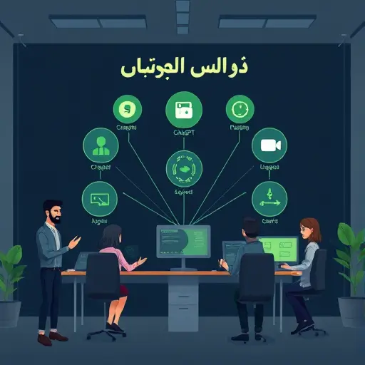 abstract illustration of multiple AI models (ChatGPT, Claude, Gemini)