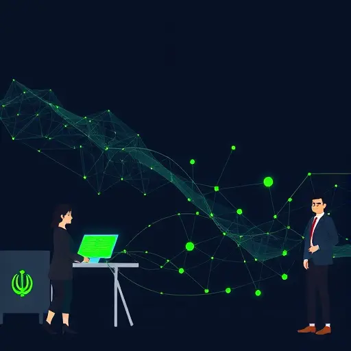 abstract illustration of AI text optimization, flow of ideas transforming into polished speech notes, neural network patterns, dark background, accent green #94d3a2, minimal, text-free