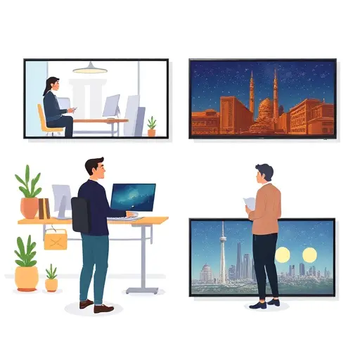 illustrated showcase of DALL-