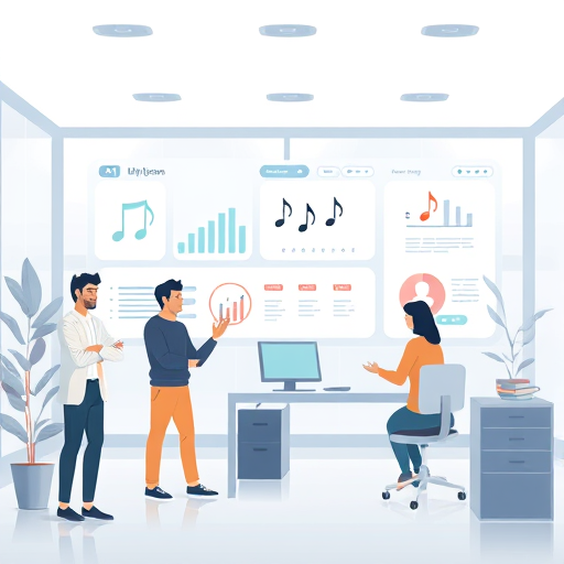 illustration of an AI-