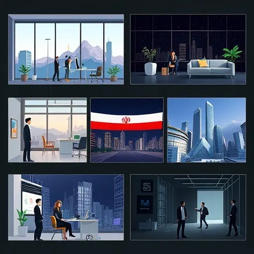 style board illustration showing multiple image styles: watercolor landscape, cinematic night city, minimal flat vector, low-poly scene;; high quality, text-free