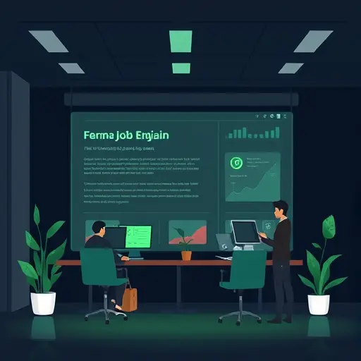 animated illustration of an AI-;