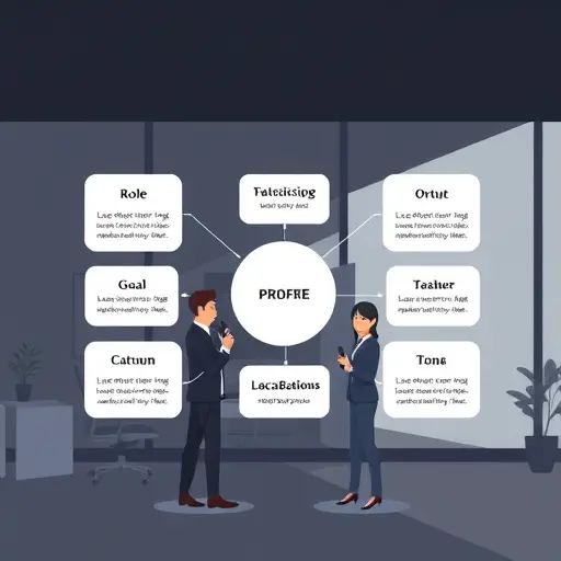 minimal dark-themed illustration of a prompt engineering framework (Role, Goal, Output, Constraints, Tone)