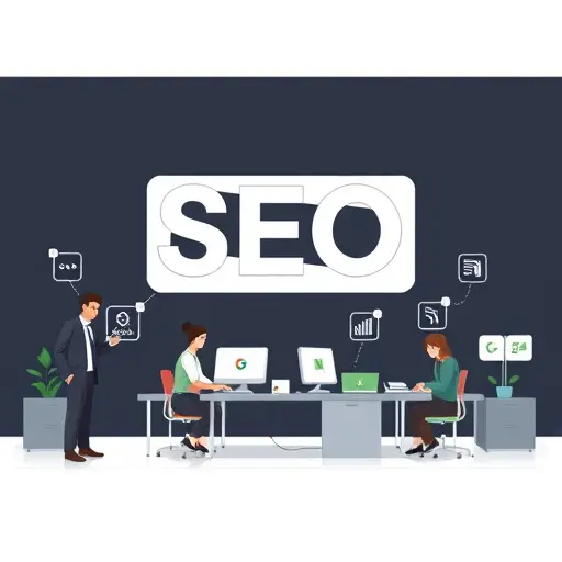 clean SEO prompt formula illustration, dark themed (#171717) with green accents (#94d3a2), icons for keyword, search intent, outline, length, CTA, schema;