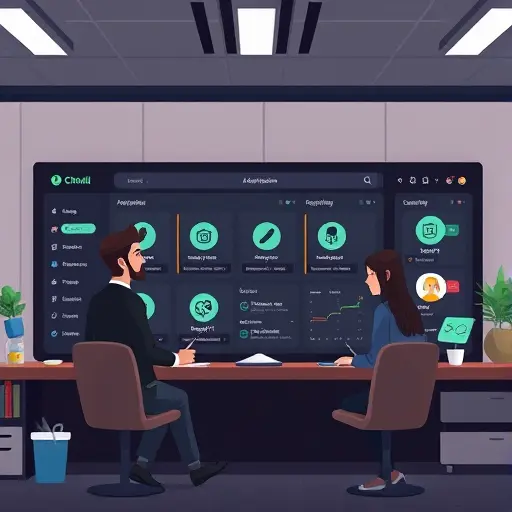 illustrated AI platform dashboard showing multiple model icons (ChatGPT, Claude, Gemini)