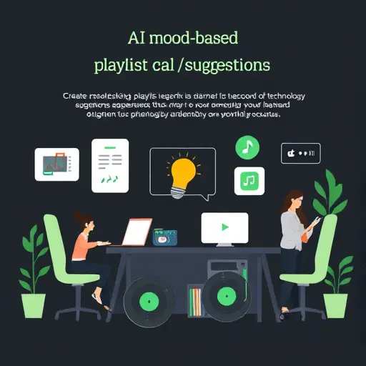 illustration of AI mood-