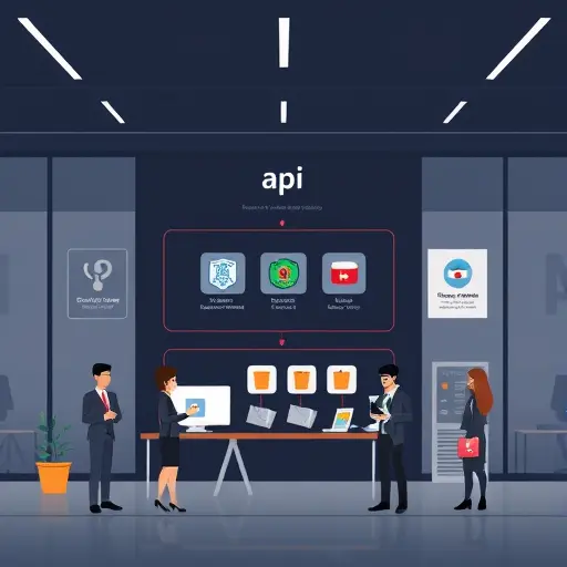 modern dark UI illustration showing a simple web app architecture: client, API gateway, AI model icons (ChatGPT, Claude, Gemini)