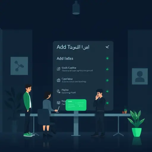dark-themed animated illustration of a minimal To-Do List web app UI with add, complete, and delete interactions; green accent #94d3a2
