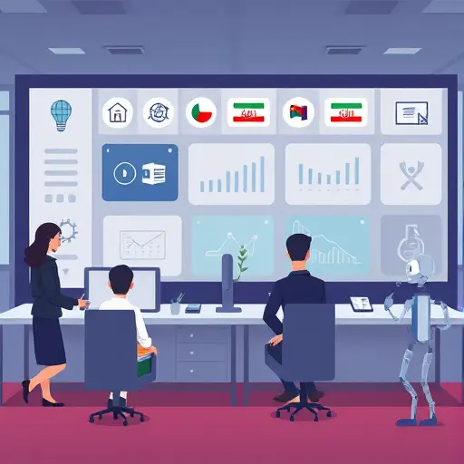 icon-based illustration of various AI-