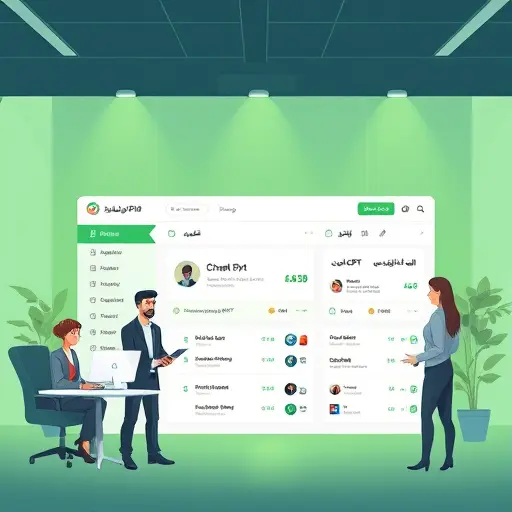(ChatGPT, Claude, Gemini), clean tech elements, accent green palette, no text